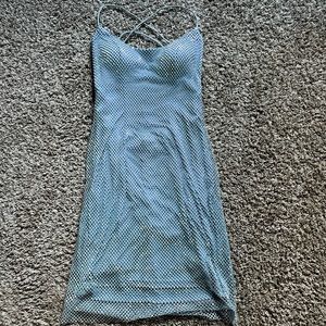 light blue homecoming/formal dress